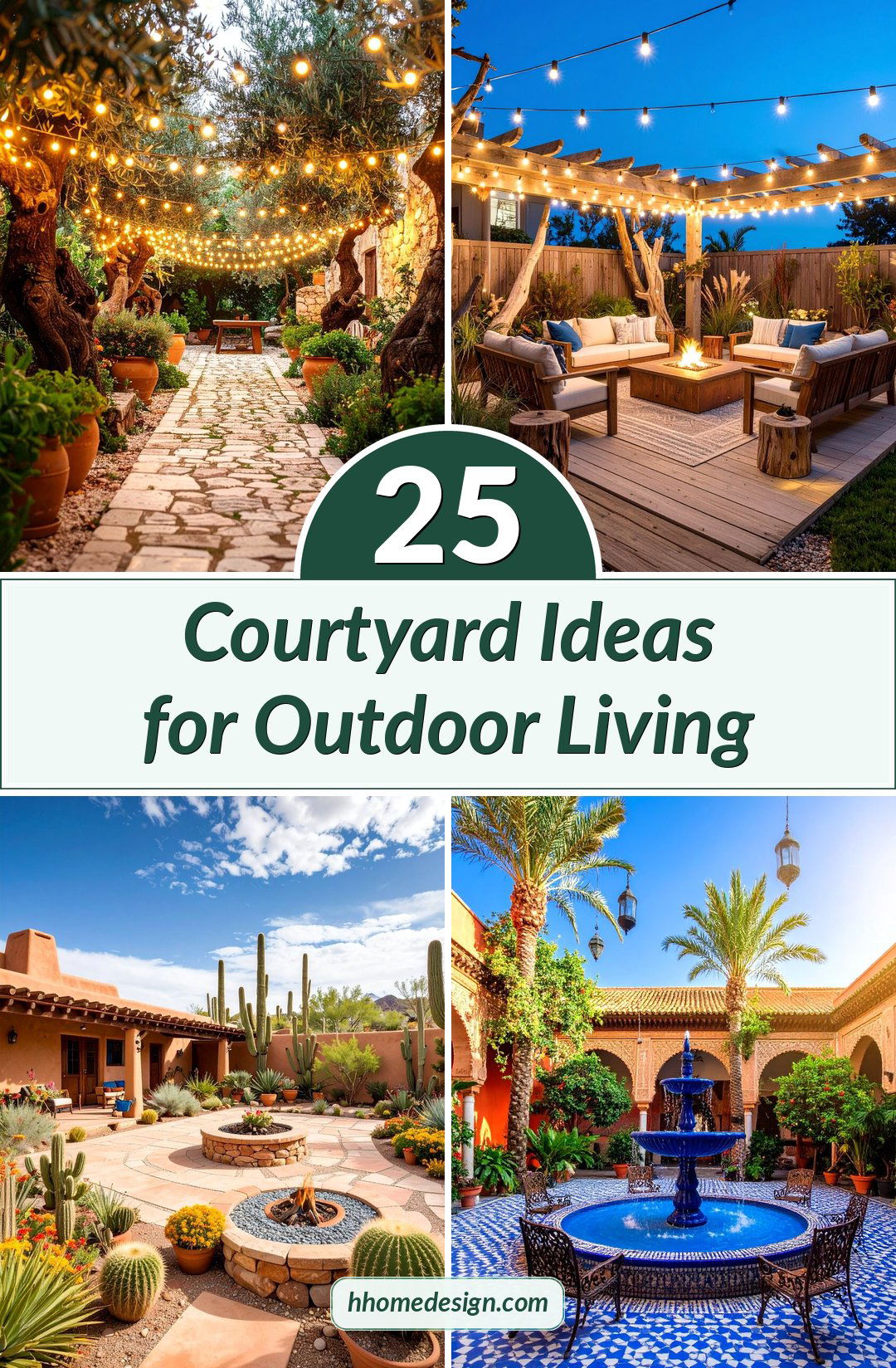 25 Courtyard Ideas for Outdoor Living