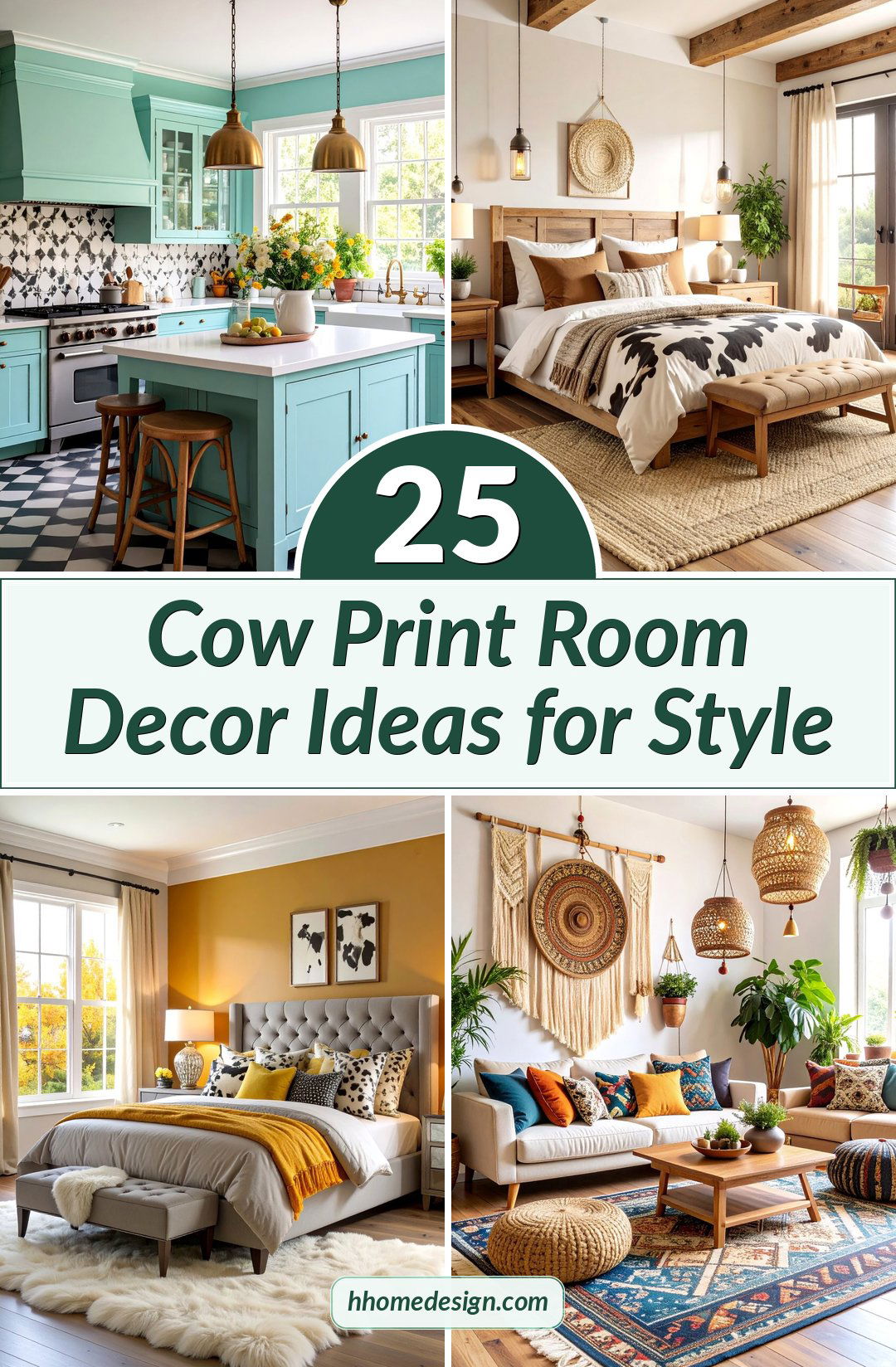 25 Cow Print Room Decor Ideas for Style
