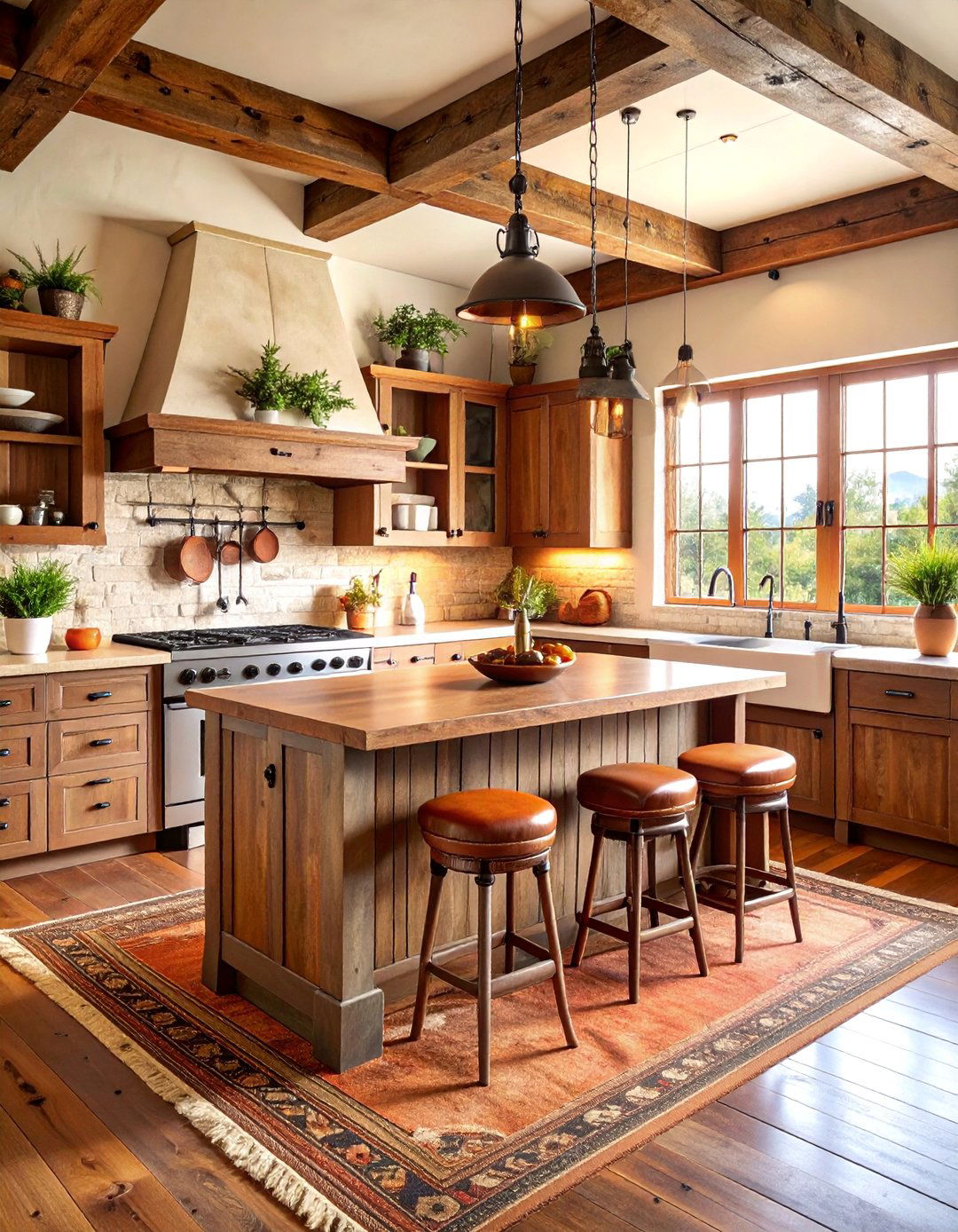 Cowboy Kitchen with Ranch Influences - 25 Southwestern Kitchen Ideas