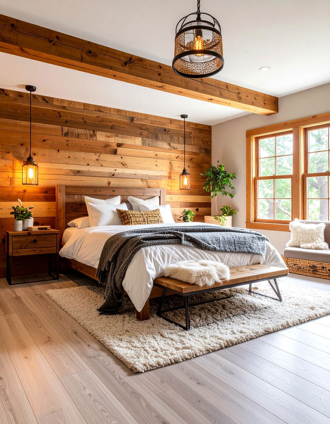 Cozy Cabin Retreat Basement Bedroom - 25 Basement Bedroom Ideas