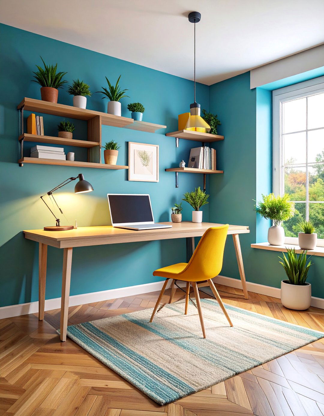 Cozy Corner Nook Workspace - 25 Home Office Ideas for Her