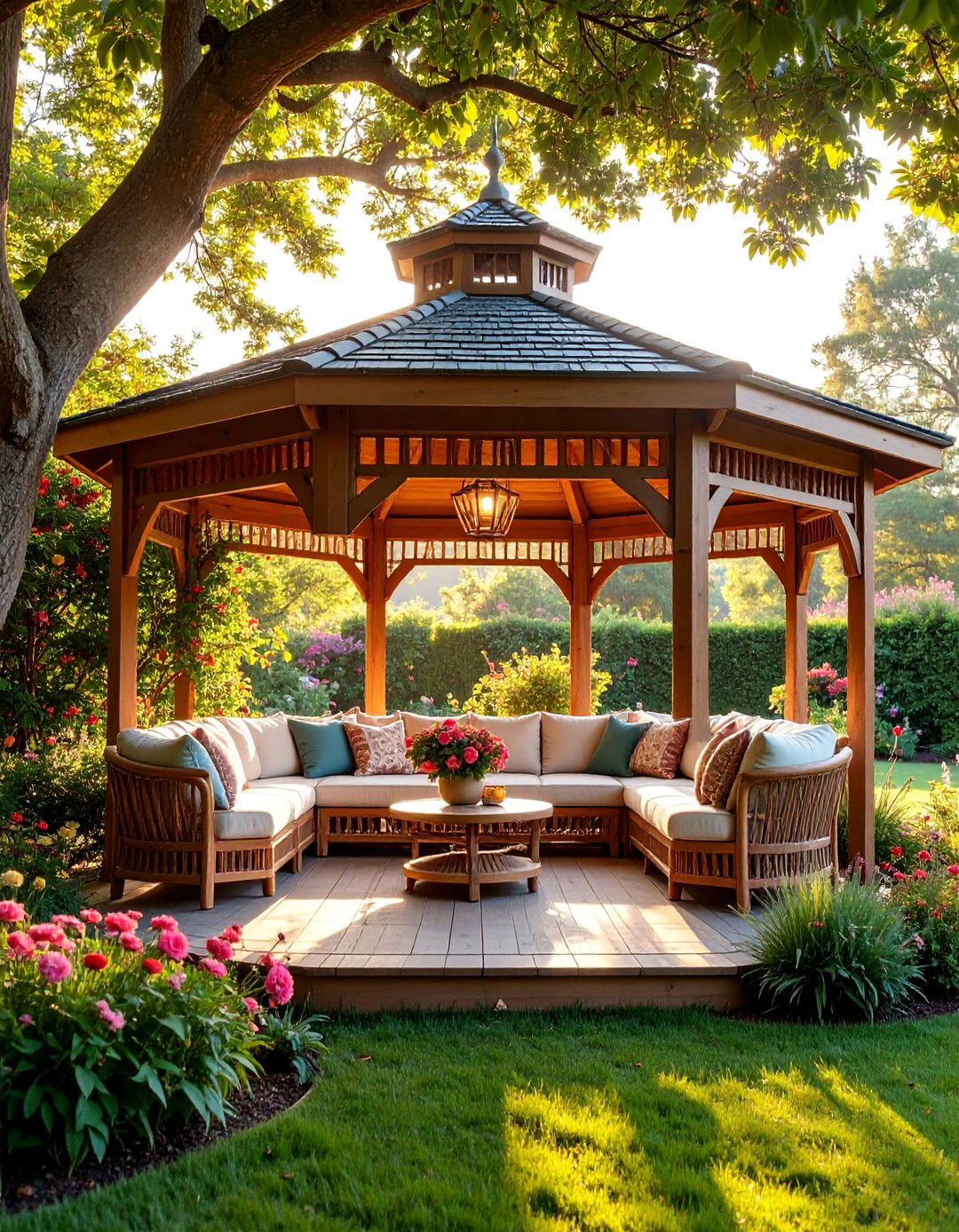 Cozy Gazebo Book Haven - 25 Outdoor Reading Nook Ideas