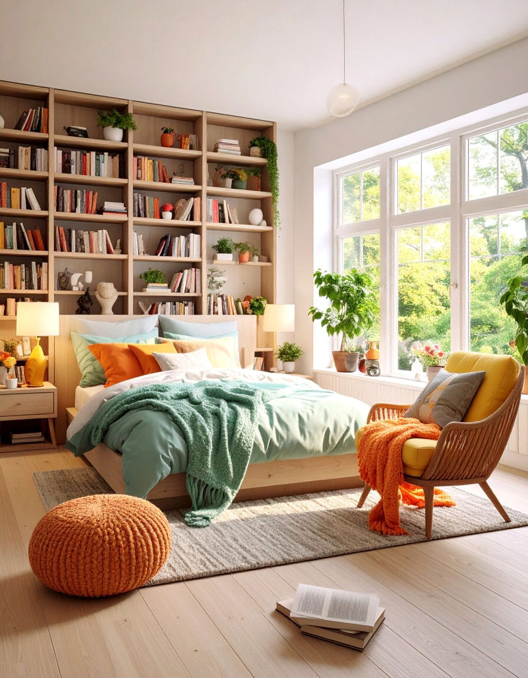 Cozy Reading Nook Grey and White Bedroom - 25 Grey and White Bedroom Ideas
