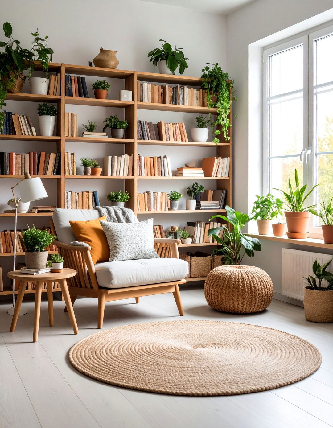 Cozy Reading Nook Integration - 25 Black Boho Living Room Ideas