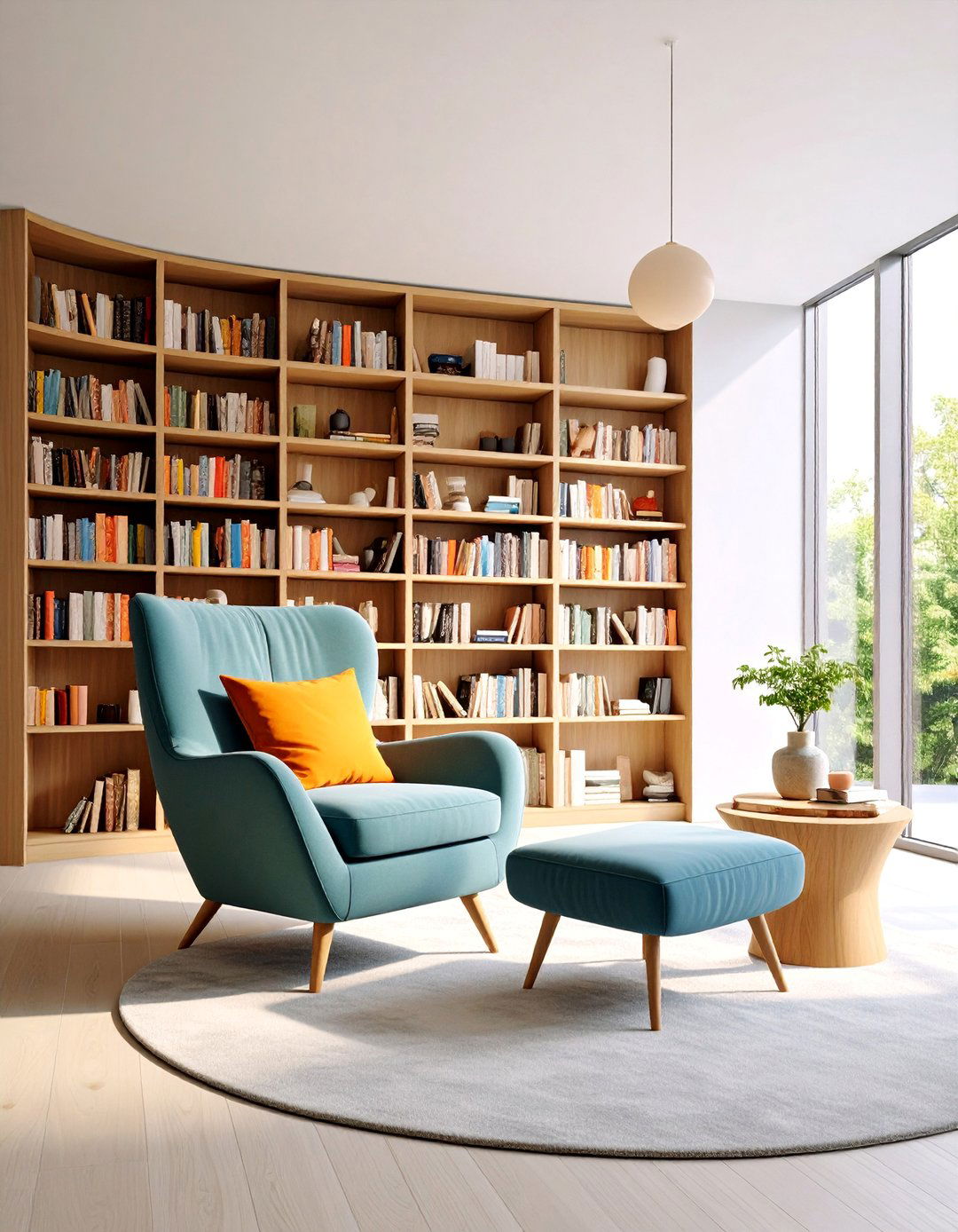 Cozy Reading Nook Office with Built in Comfort - 25 Therapist Office Decor Ideas