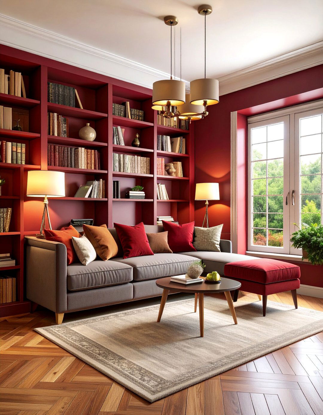 Cozy Reading Nook with Built in Seating - 25 Room Decorating Ideas