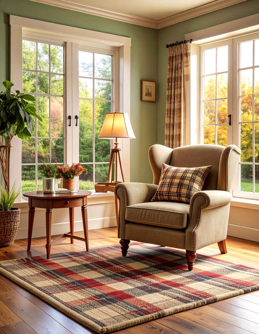 Cozy Reading Nooks with Vintage Furniture - 25 Farmhouse Decor Ideas