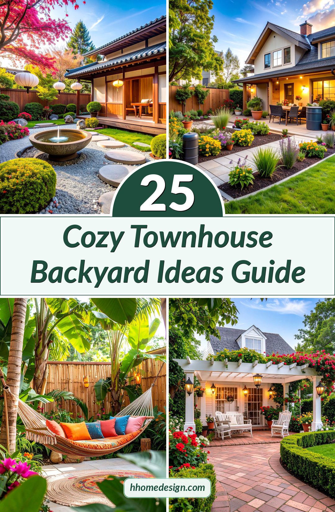 25 Cozy Townhouse Backyard Ideas Guide