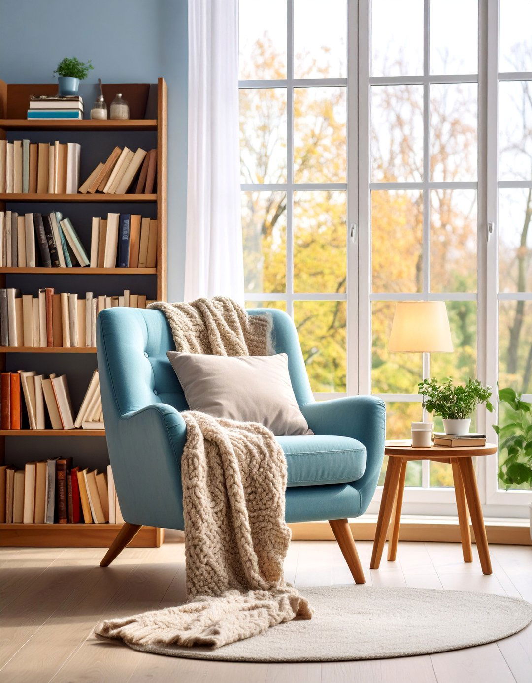 Cozy Tuscan Reading Nook Living Room - 25 Tuscan Living Room Ideas