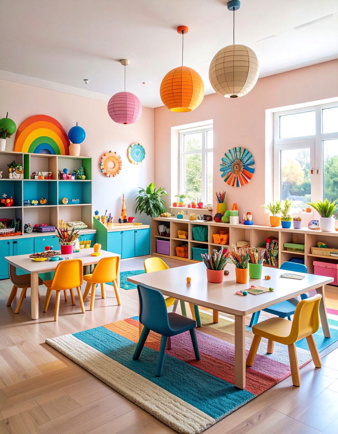 Craft and Creation Maker Station - 25 playroom ideas