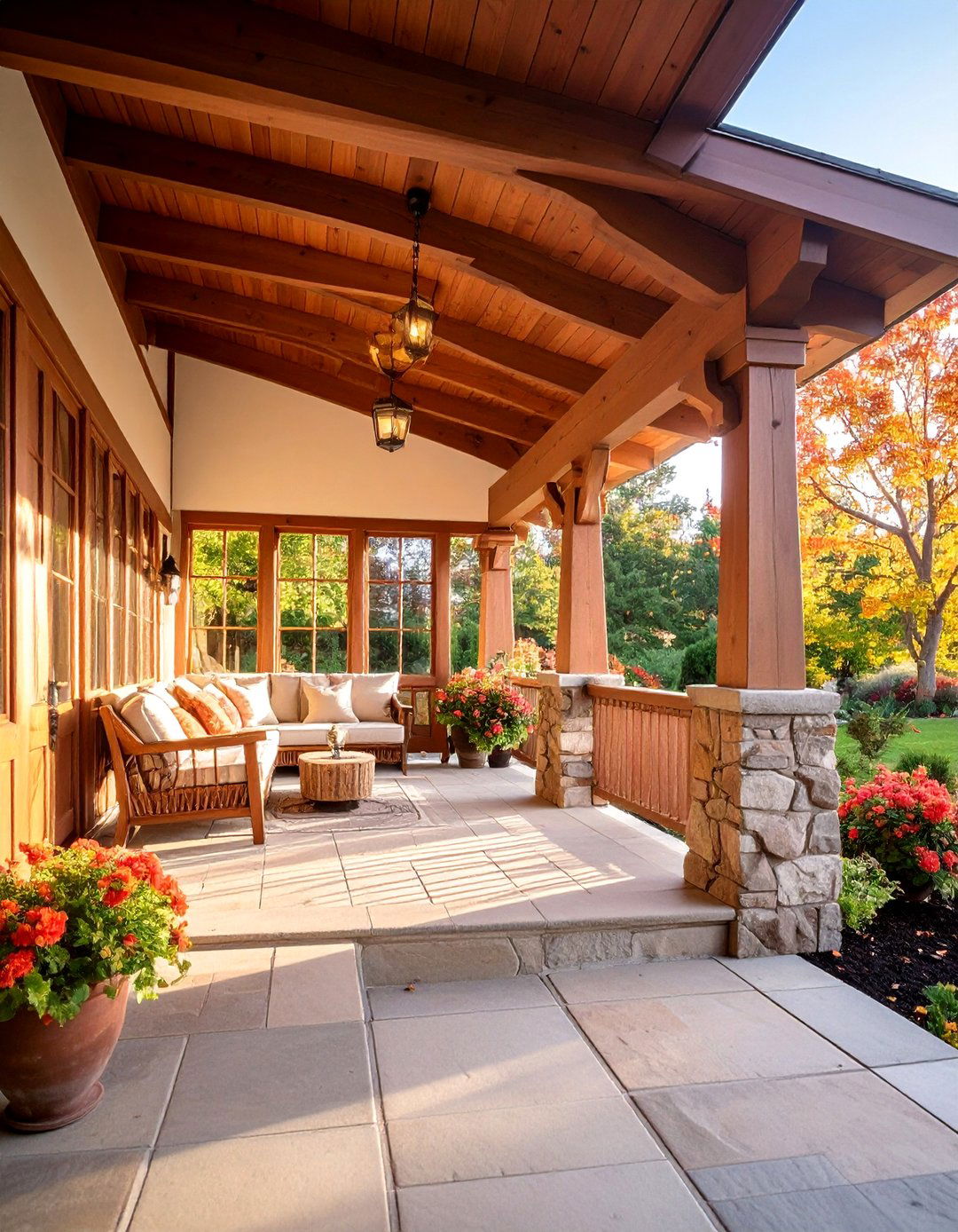 Craftsman Bungalow Laundry Porch - 25 Outdoor Laundry Area Design Ideas