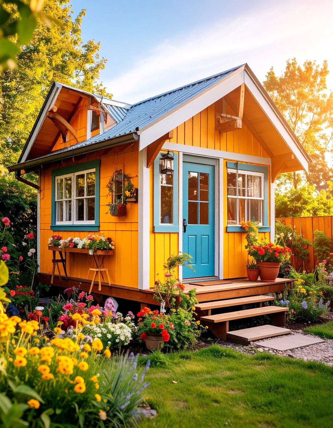 Craftsman Bungalow Tiny House - 25 Tiny House Design Ideas