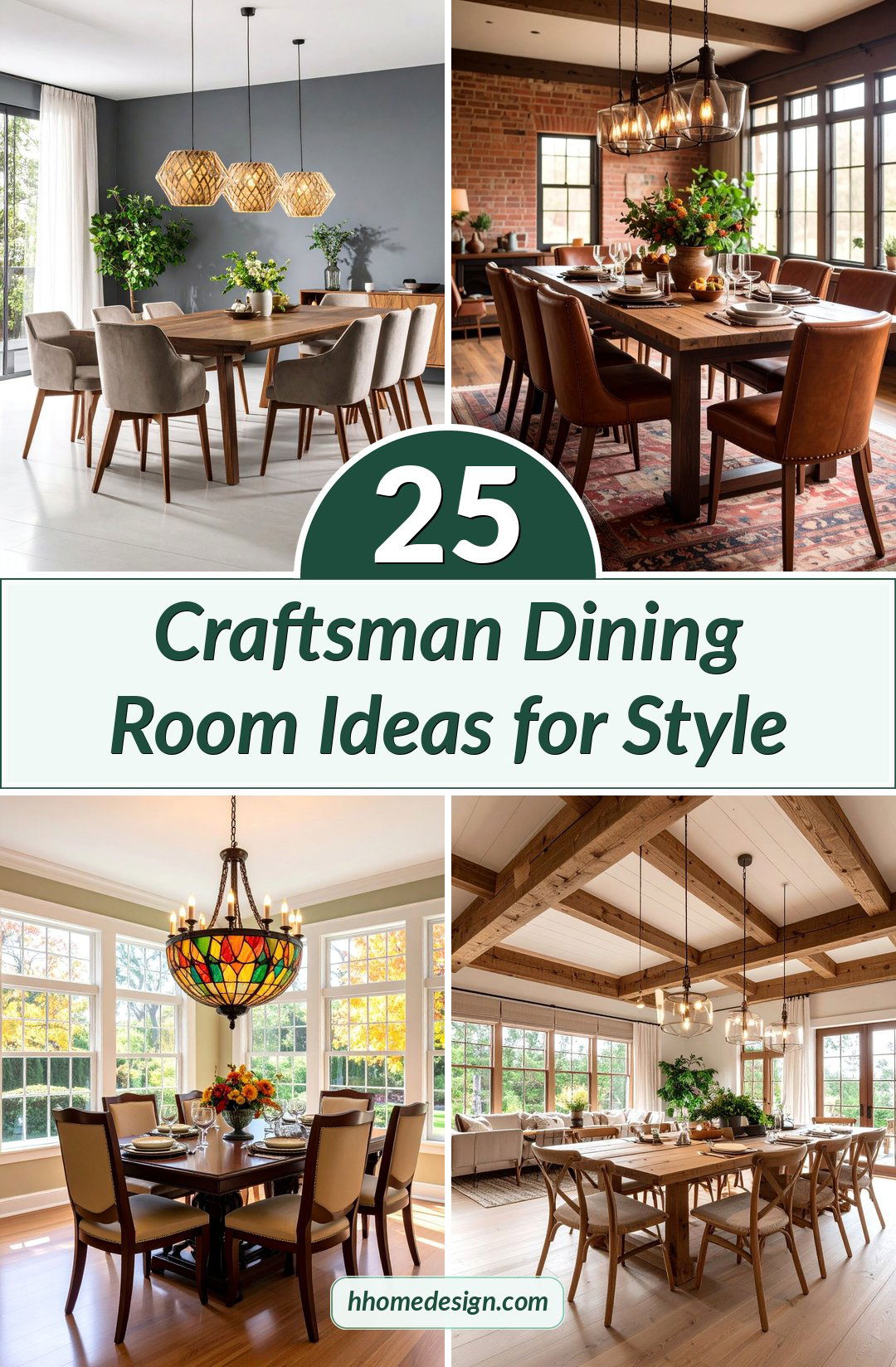 25 Craftsman Dining Room Ideas for Style