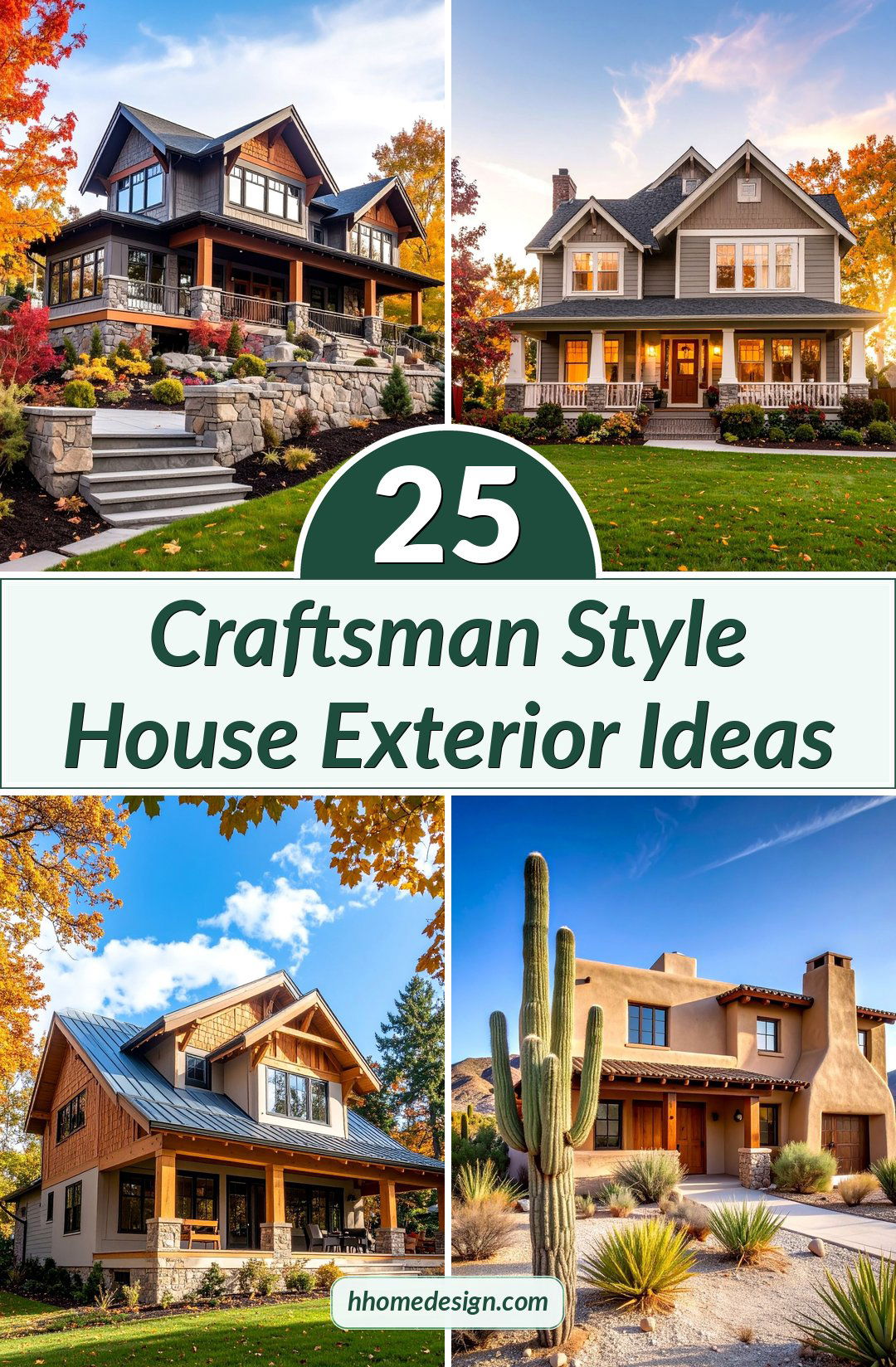 25 Craftsman Style House Exterior Ideas