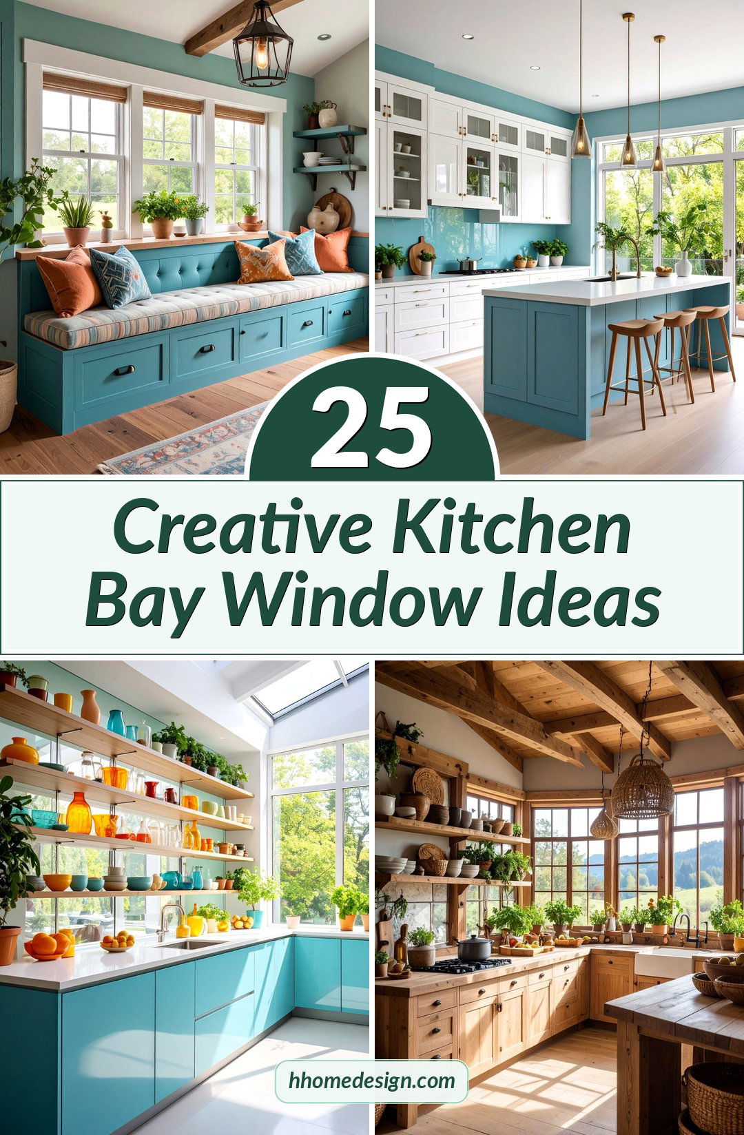 25 Creative Kitchen Bay Window Ideas