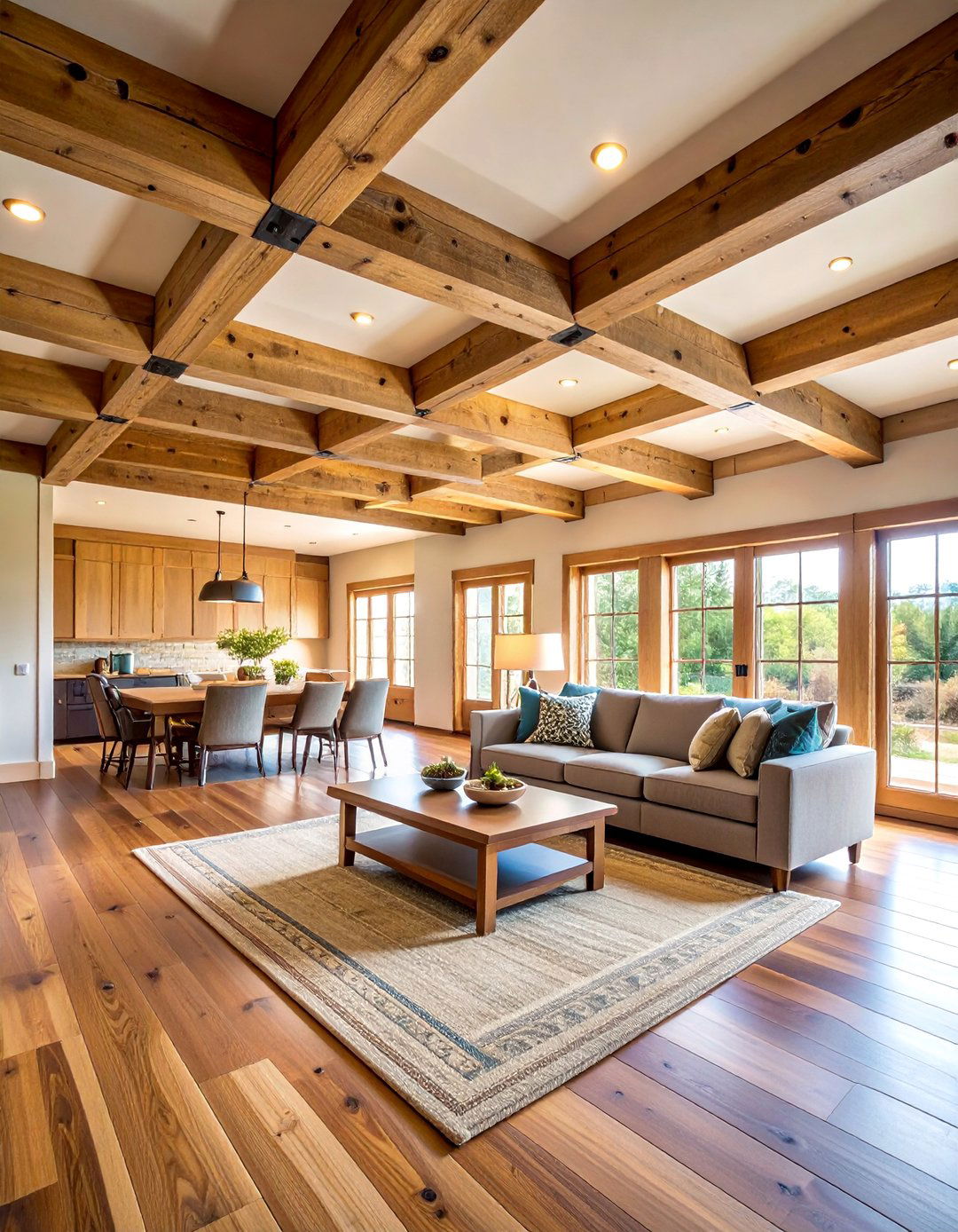 Crown Molding Around Exposed Ceiling Beams - 25 Crown Molding Ideas