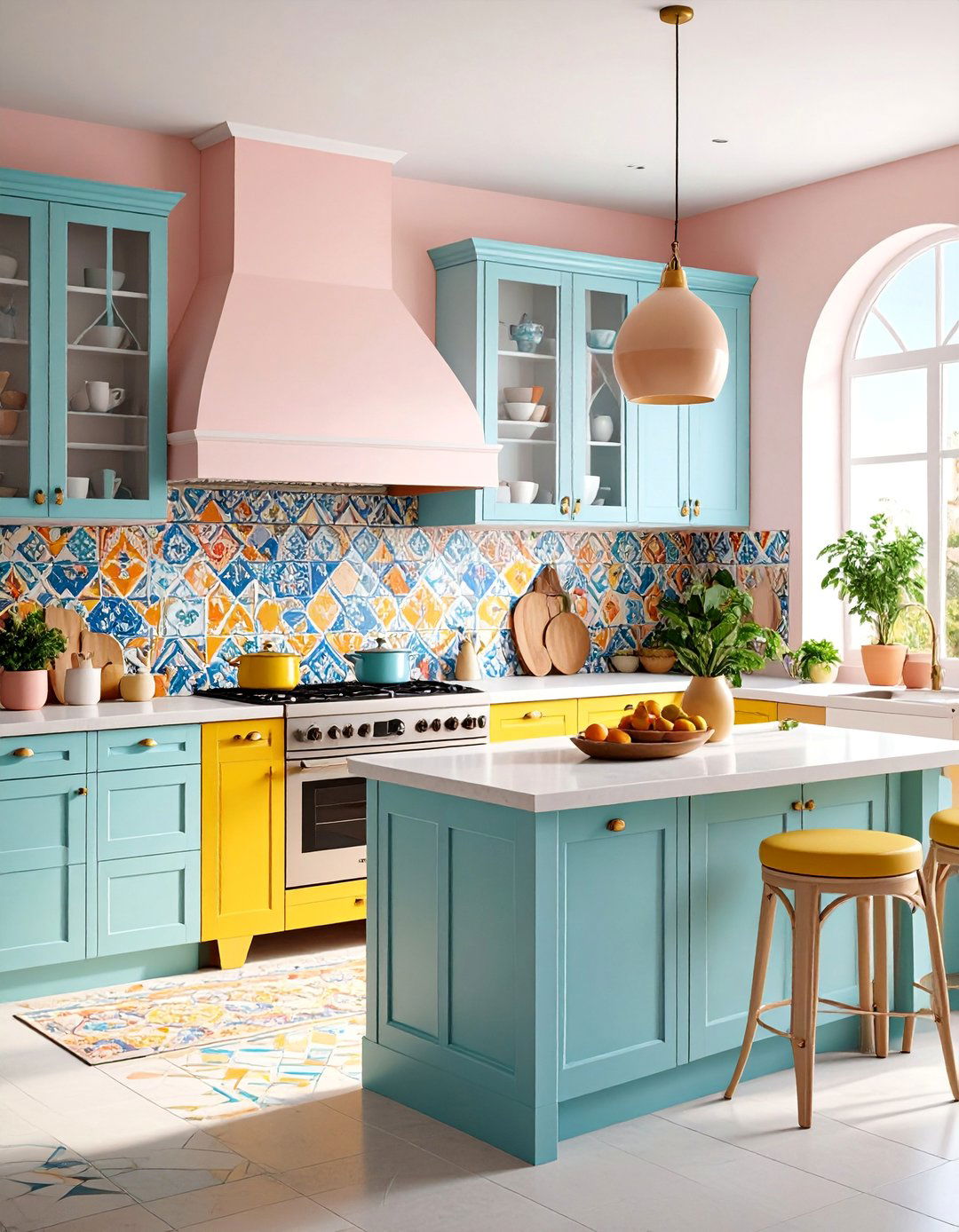 Cultural Fusion Kitchen - 25 Maximalist Kitchen Decor Ideas