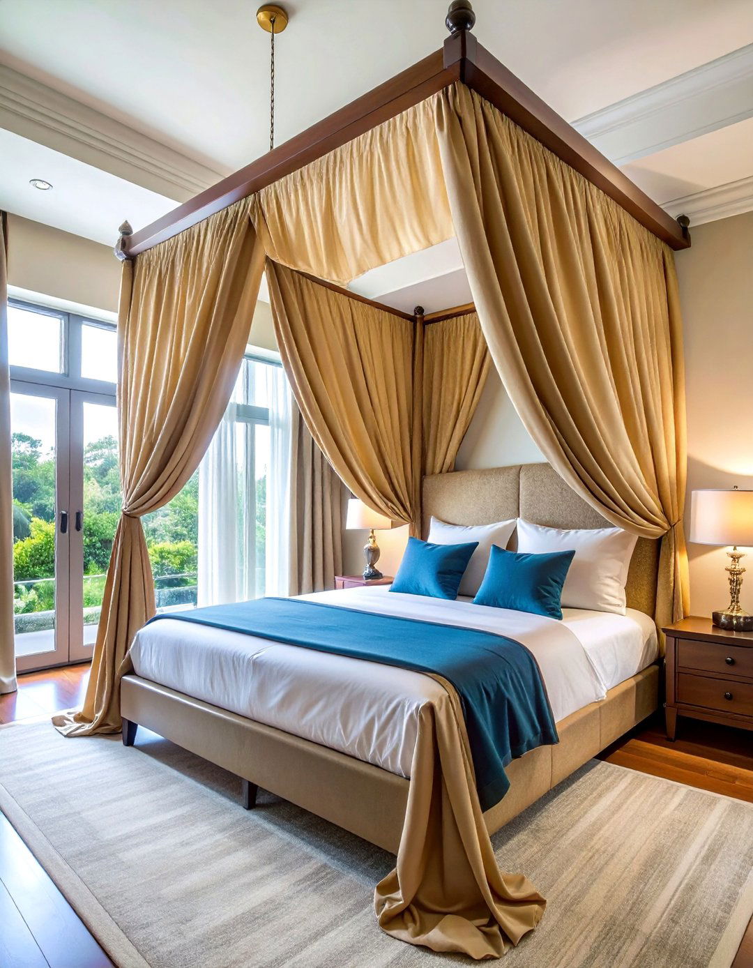 Curtain Rod Statement Installation - 25 No Headboard Ideas