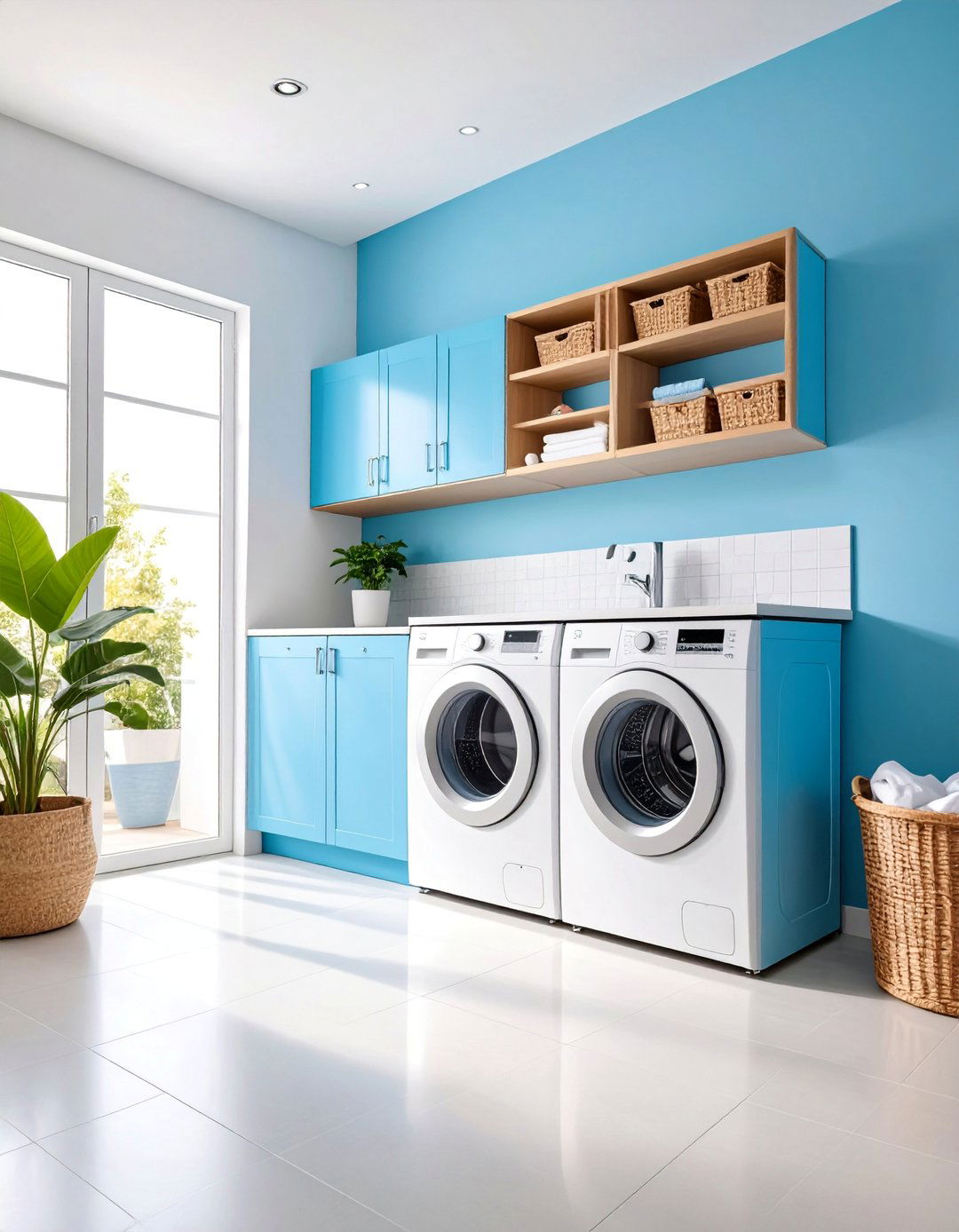 Custom Built in Drying Cabinet with Ventilation System - 25 Laundry Room Drying Rack Ideas