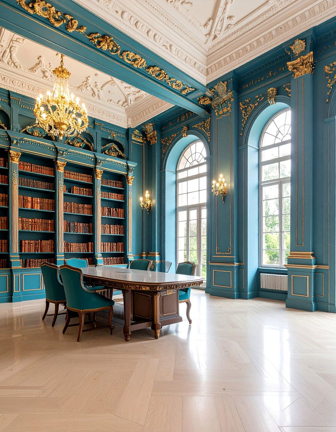 Custom Carved Wainscoting with Artisanal Craftsmanship - 25 Wainscoting Ideas