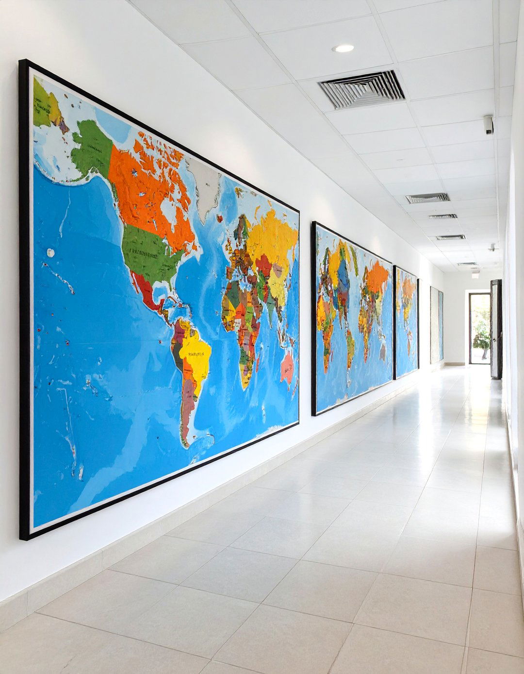 Custom Map Art Timeline - 25 First Wedding Anniversary Gift Ideas
