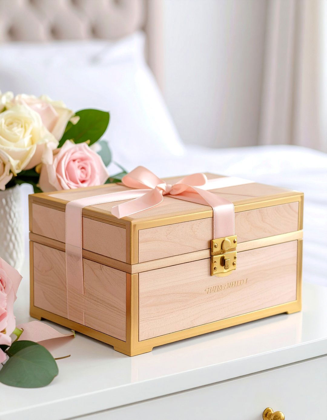 Custom Memory Box for Wedding Keepsakes - 25 Personalized Wedding Gift Ideas