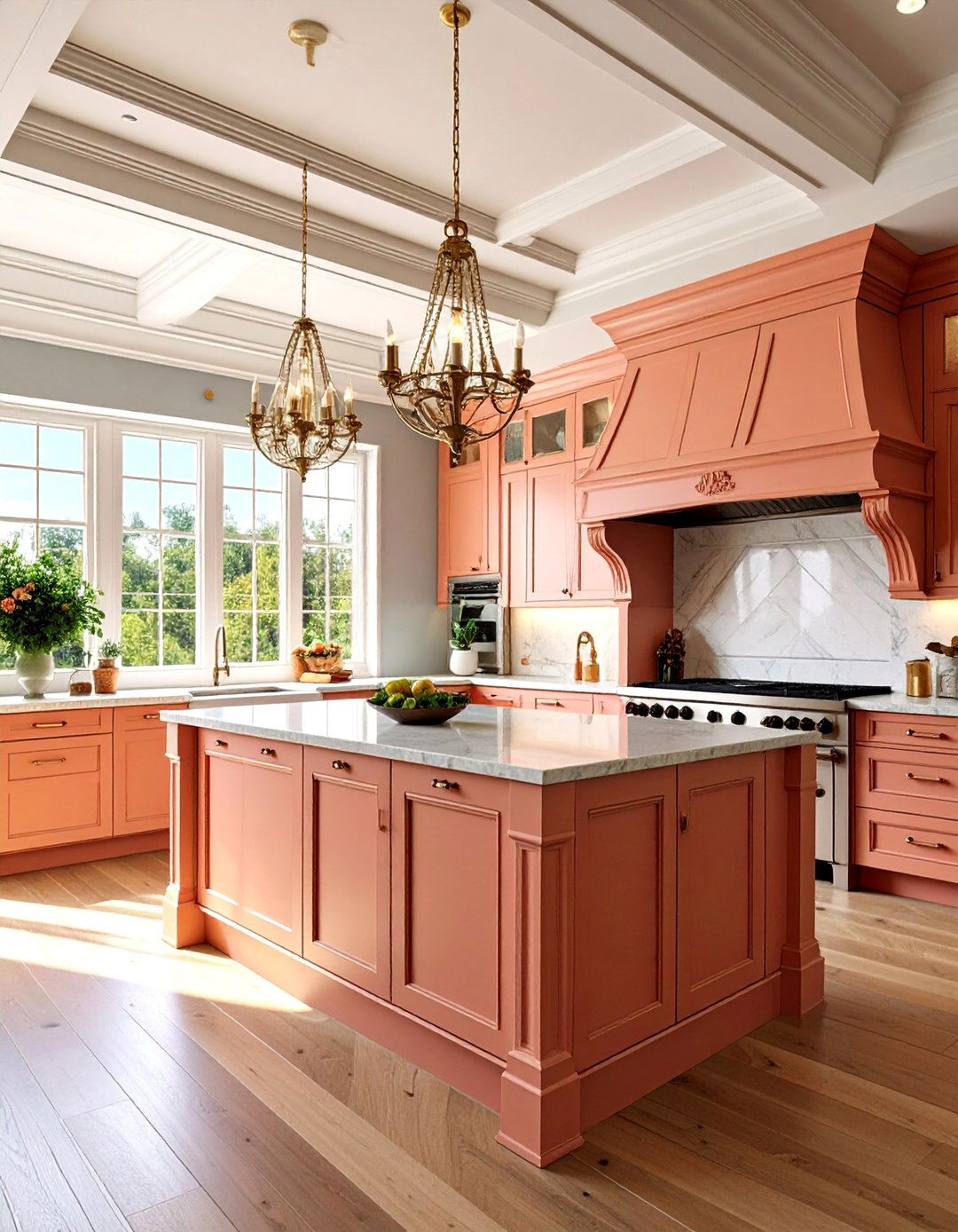 Custom Millwork Kitchen with Architectural Detail - 25 Luxury Kitchen Ideas