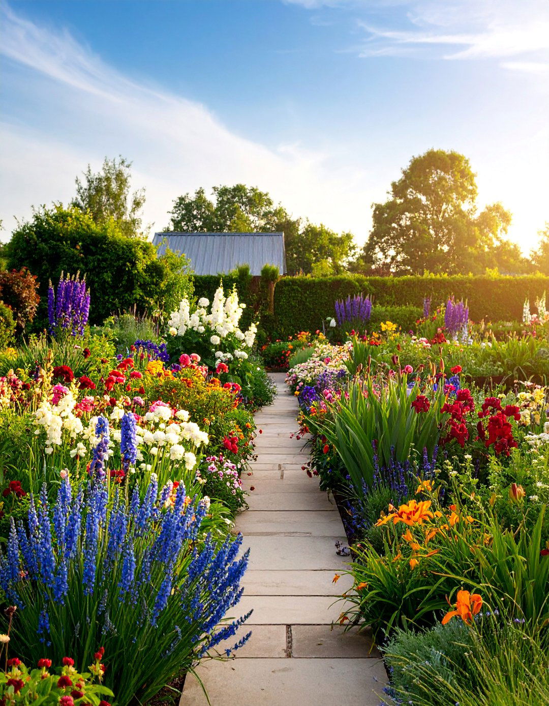Cutting Garden Perennial Collection - 25 Perennial Flower Bed Ideas