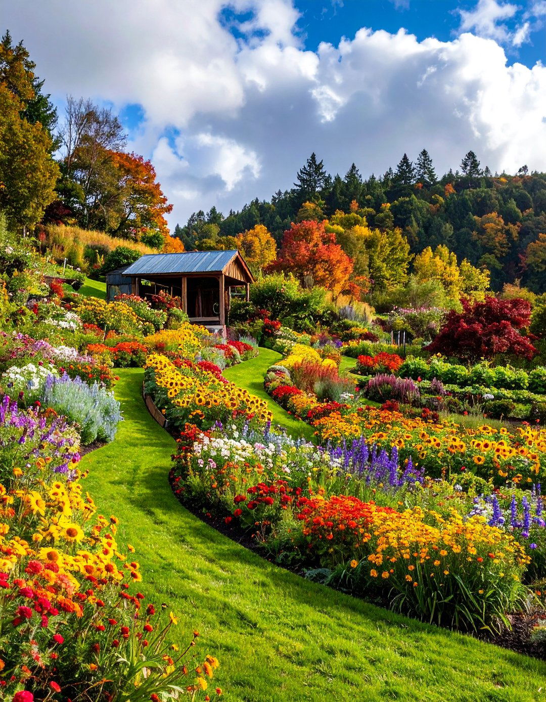 Cutting Garden Slope - 25 Sloping Garden Design Ideas