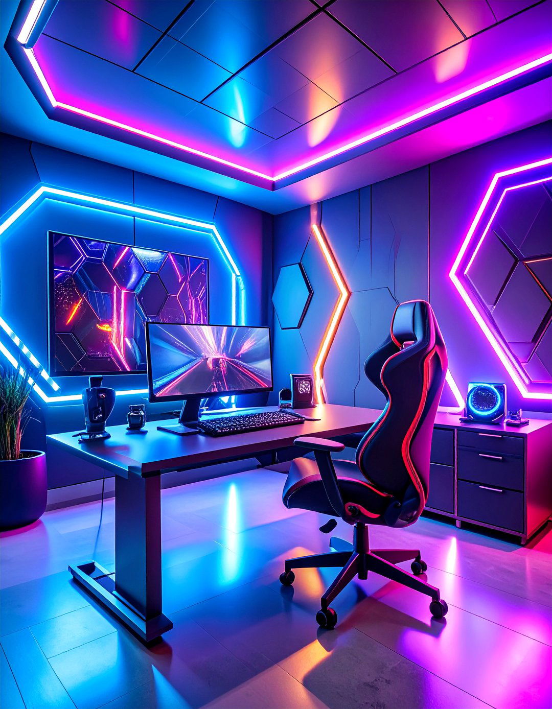 Cyberpunk Neon RGB Paradise - 25 Streaming Setup Ideas