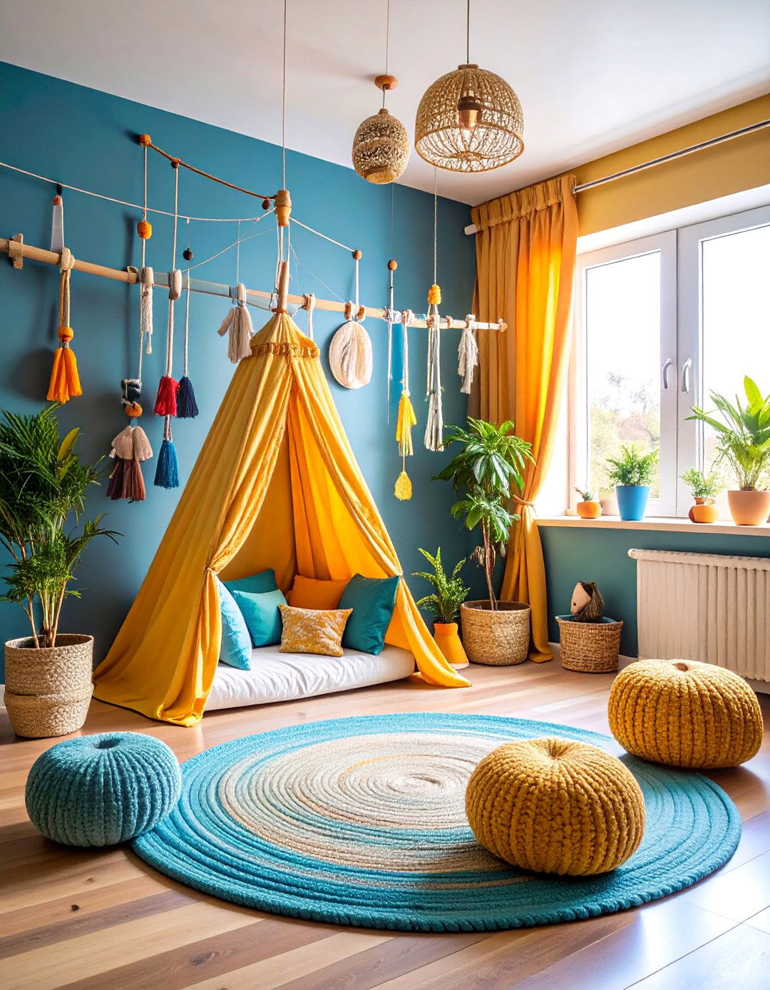DIY Clothesline Photo Display - 25 Photo Wall Ideas