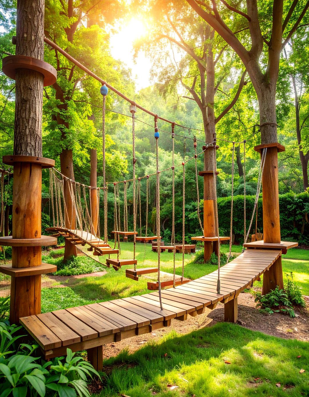 DIY Outdoor Obstacle Course - 25 Home Gym Ideas