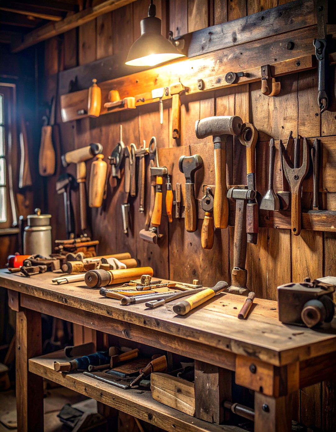 Dads Workshop Established Sign with Tool Graphics - 25 Man Cave Sign Ideas