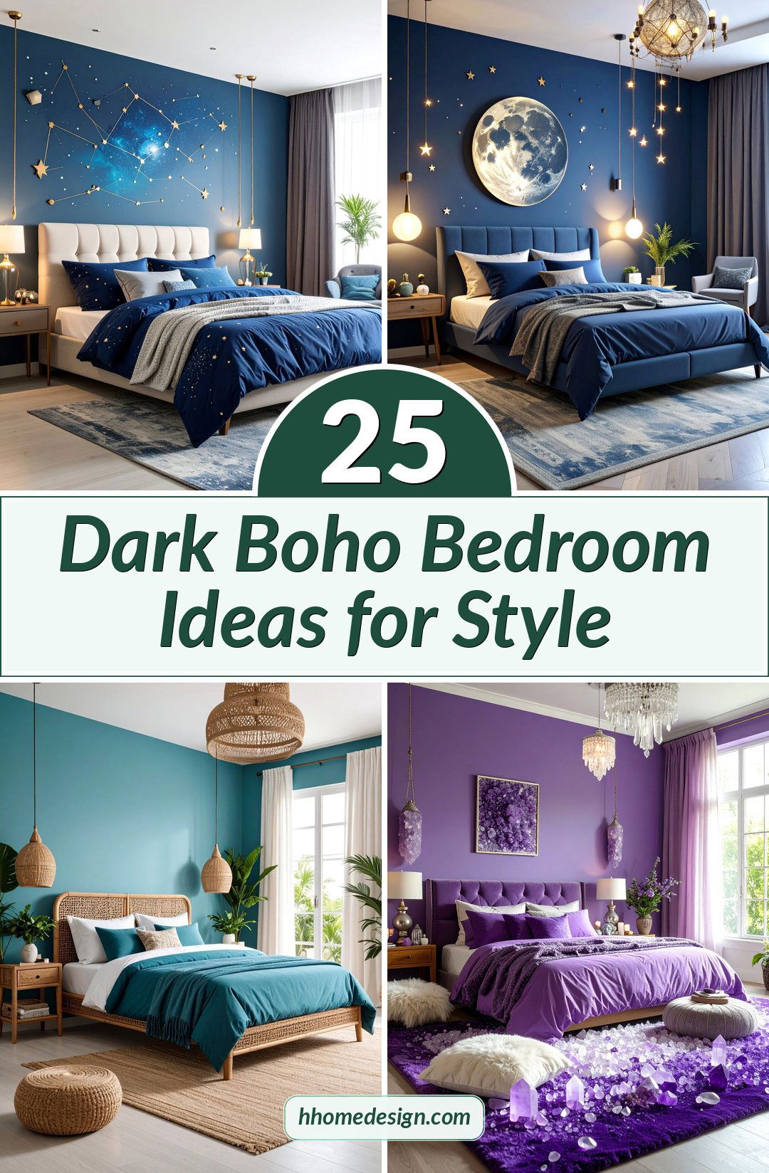 25 Dark Boho Bedroom Ideas for Style