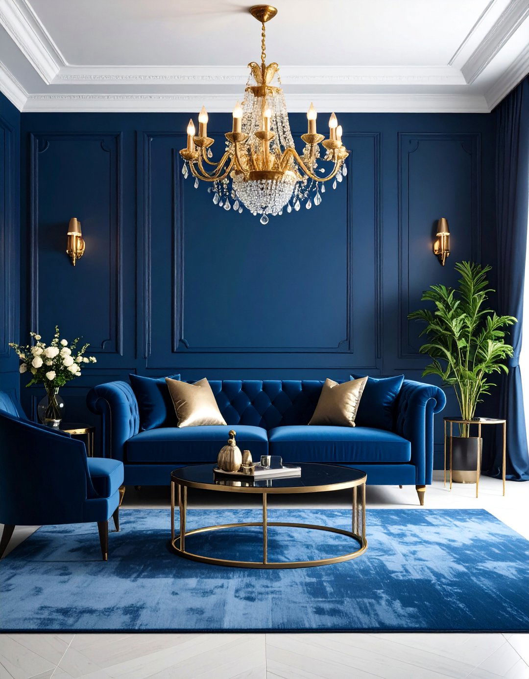 Dark Dramatic Paint Wall - 25 Tv Accent Wall Ideas