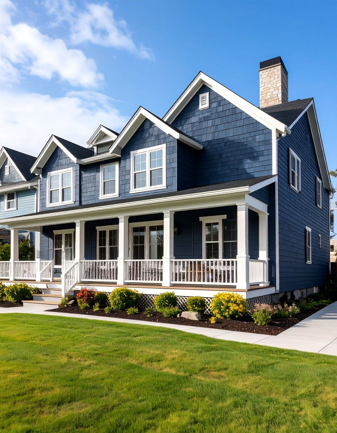 Dark Grey Coastal Cottage - 25 Dark Grey House Exterior Ideas