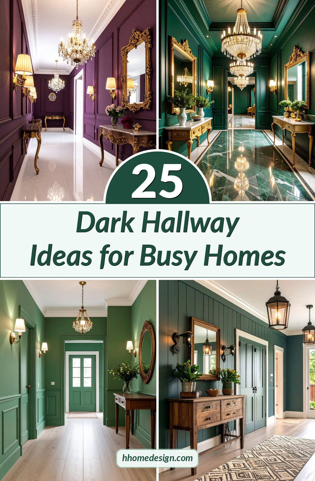 25 Dark Hallway Ideas for Busy Homes