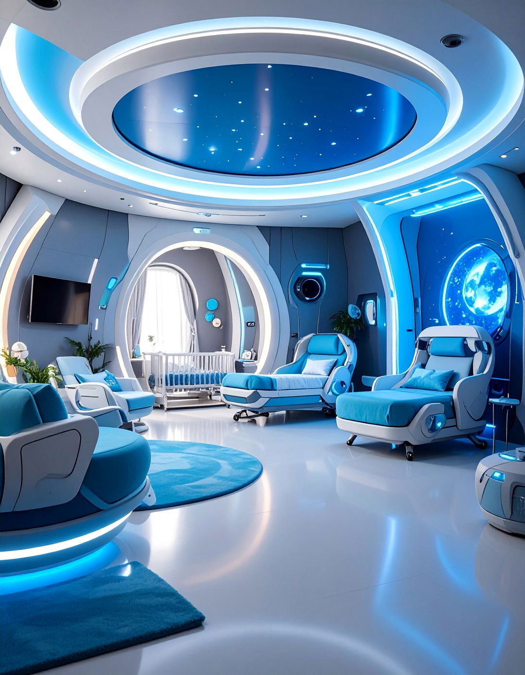 Death Star Reactor Core Energy Design - 25 Star Wars Nursery Ideas