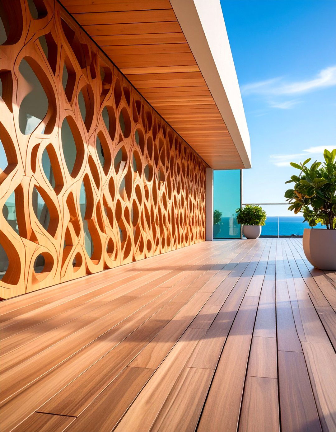 Decorative Cut Out Panels - 25 Deck Skirting Ideas