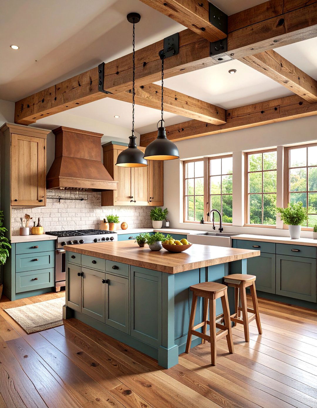 Decorative Hardware Accent Beams - 25 Decorative Ceiling Beam Ideas