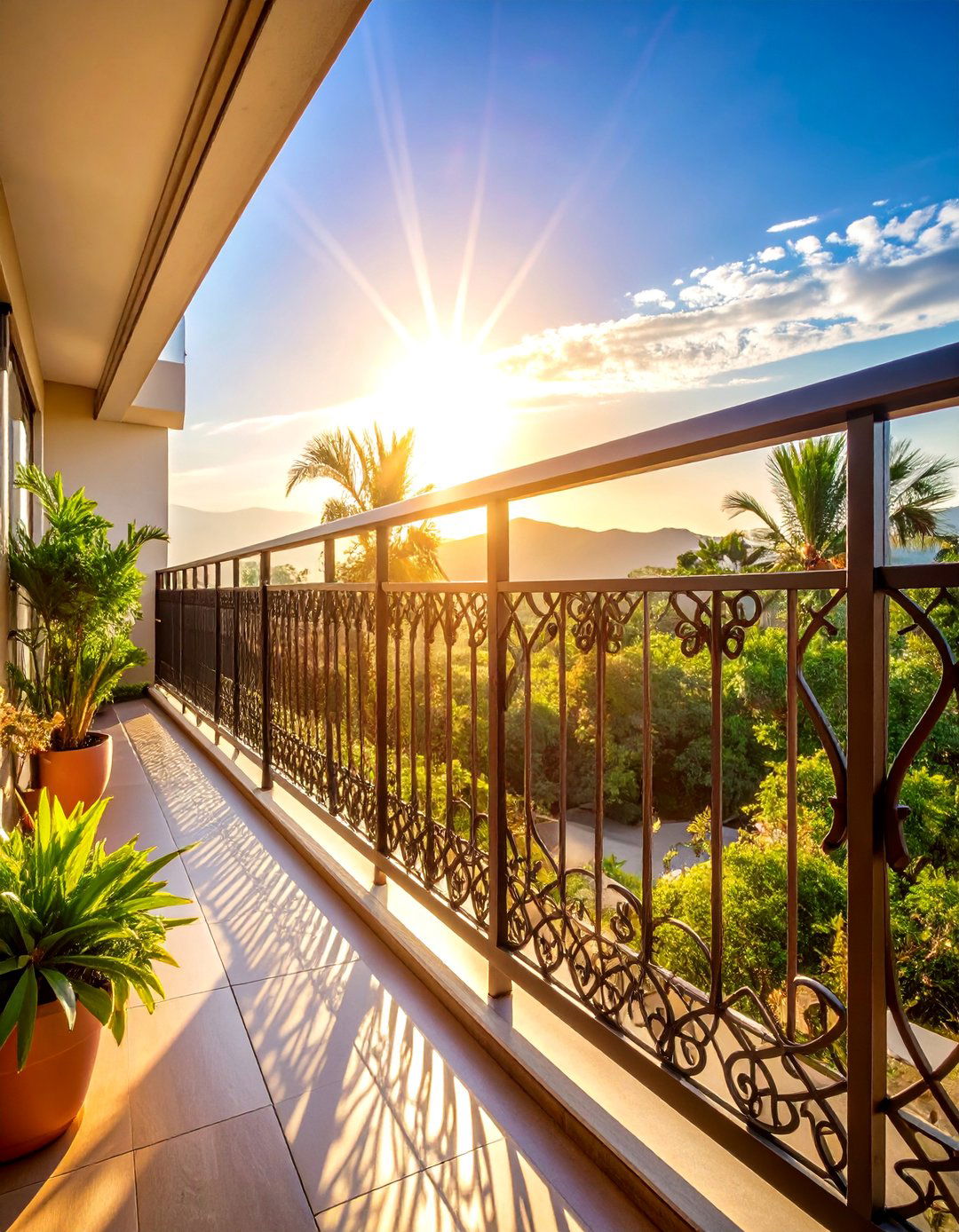 Decorative Metal Screen Balcony Railing - 25 Balcony Railing Design Ideas