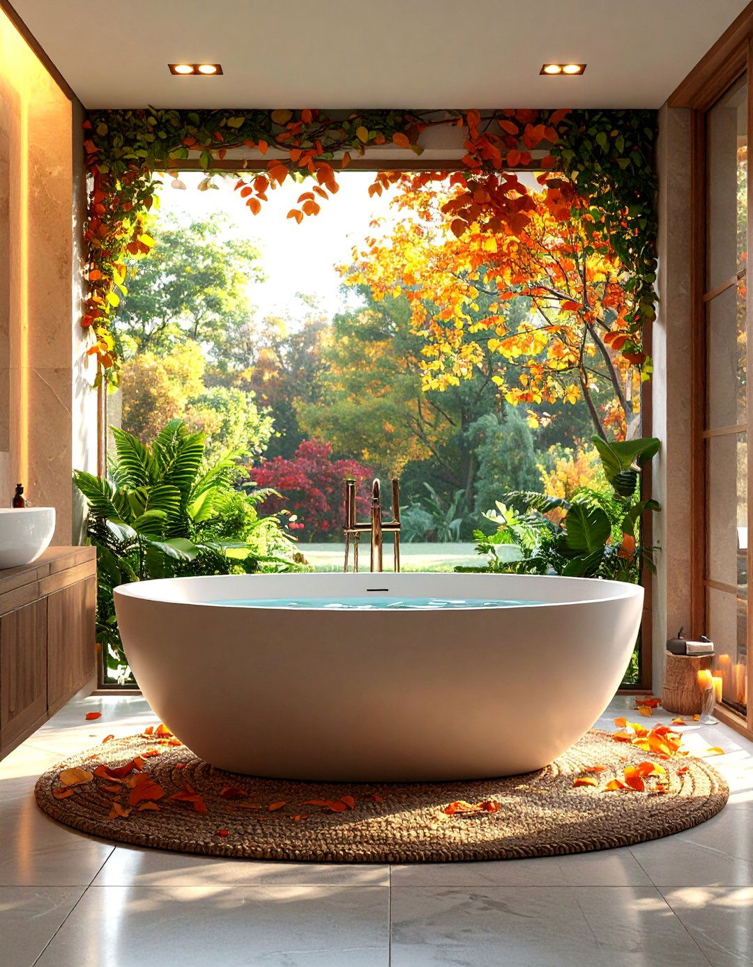 Deep Soaking Drop In Tub with Extra Depth - 25 Drop in Tub Ideas