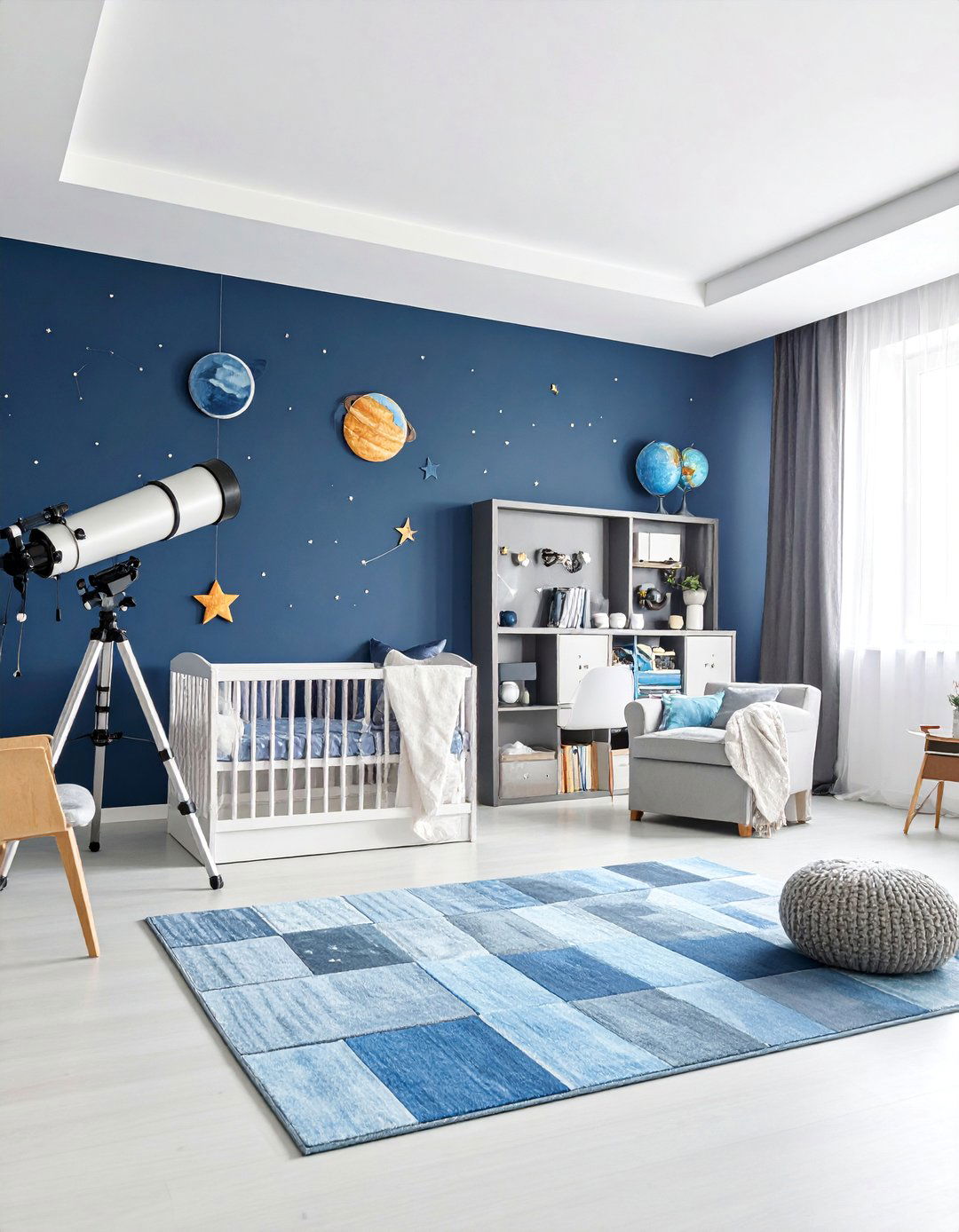 Deep Space Observatory Nursery - 25 Space-themed Nursery Ideas