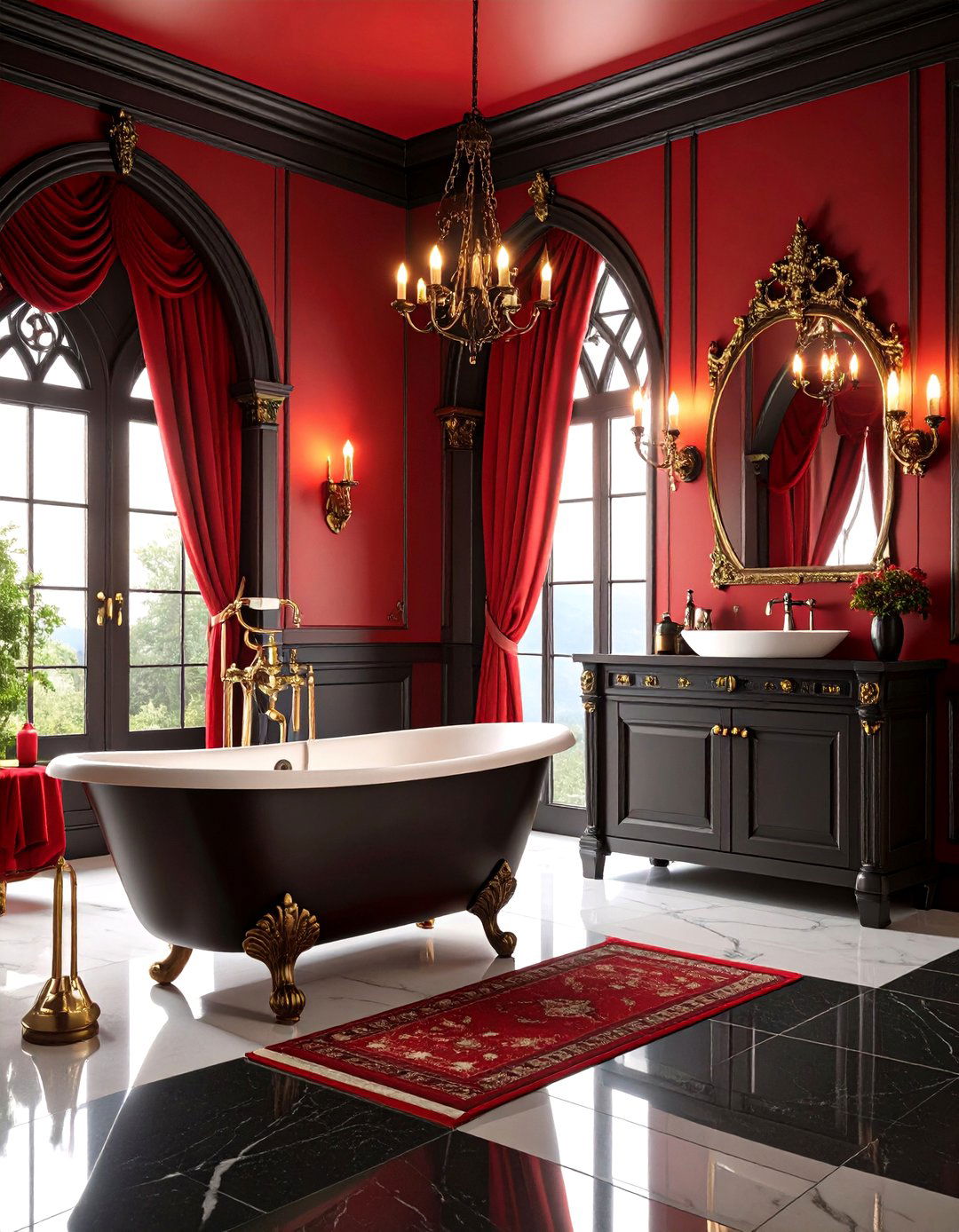 Defense Against Dark Arts Training Bathroom - 25 Harry Potter Bathroom Ideas