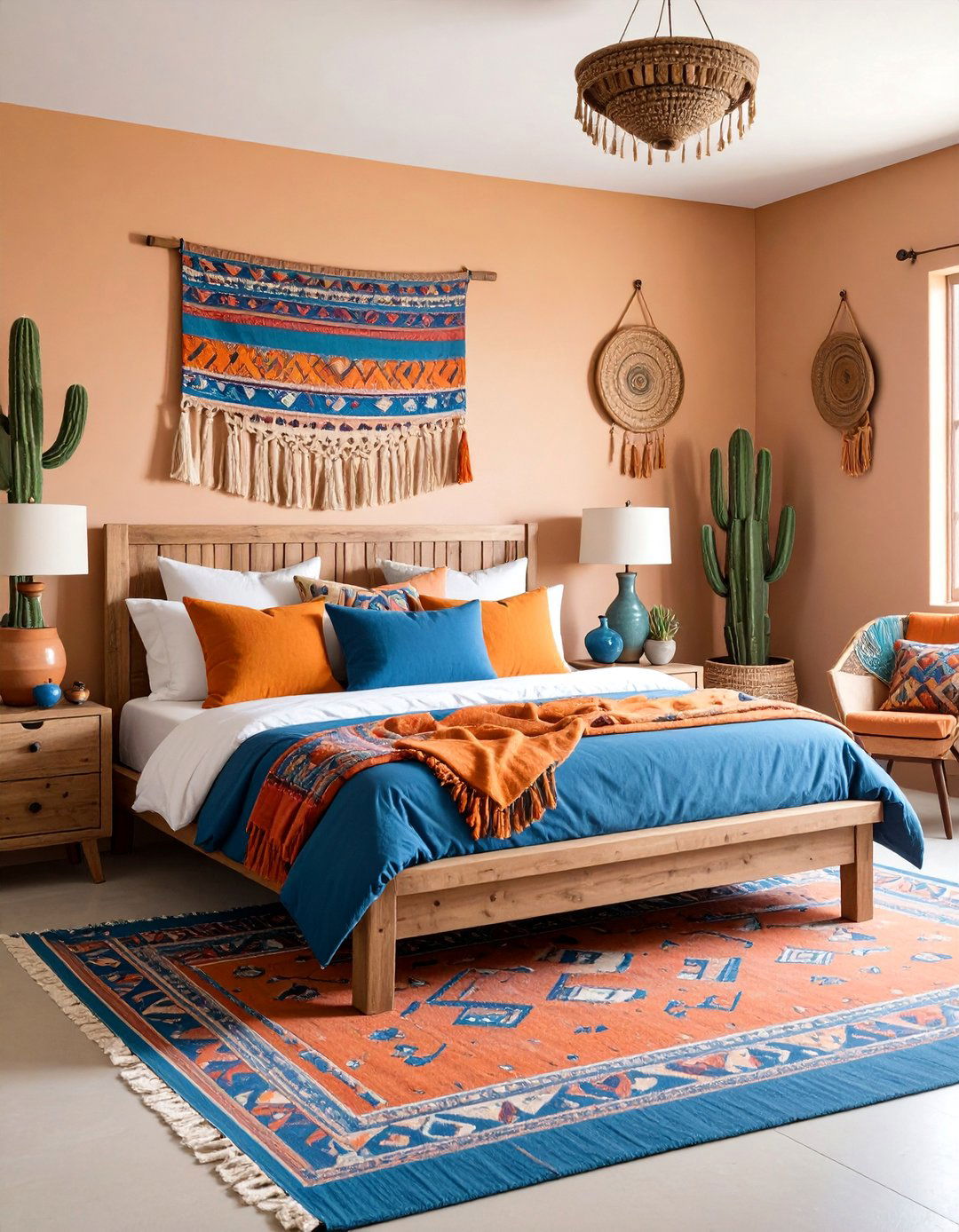 Desert Modern Guest Room with Southwestern Flair - 25 guest room ideas
