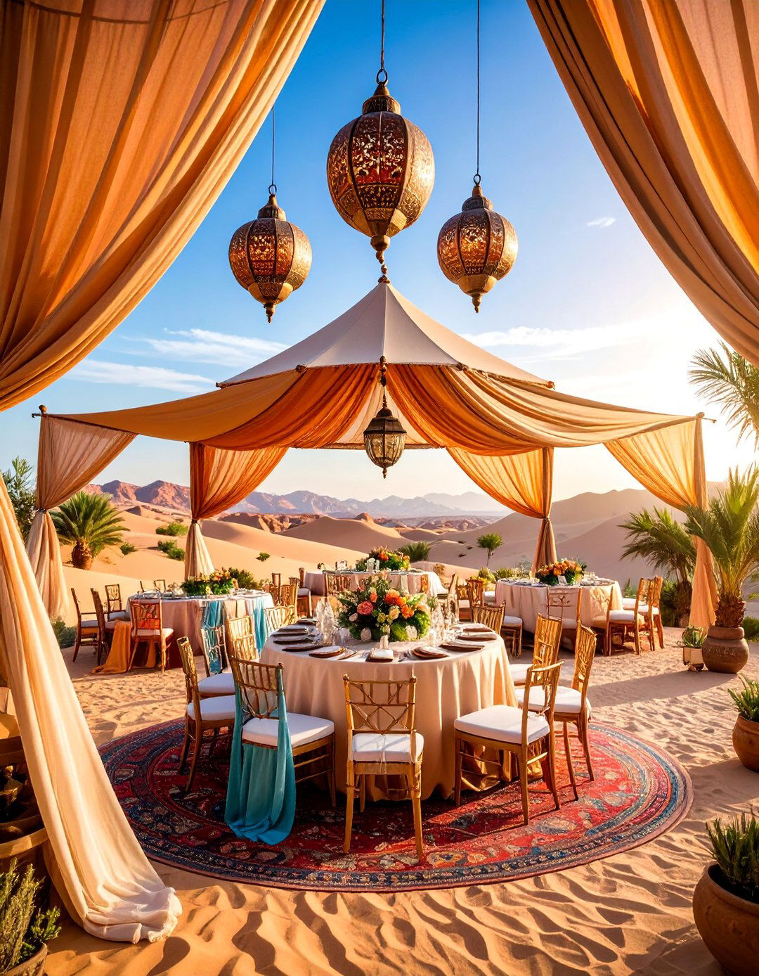 Desert Oasis Mirage - 25 Glamorous Wedding Ideas