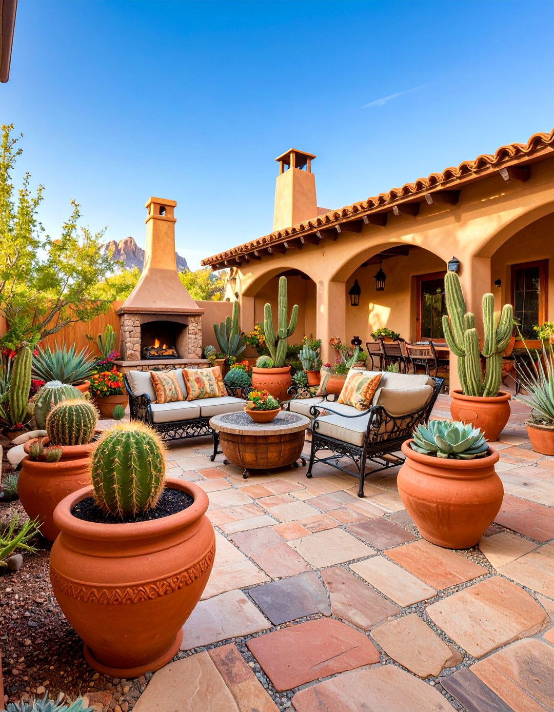 Desert Oasis Townhouse Patio - 25 townhouse patio ideas