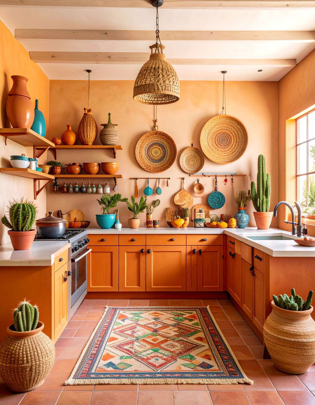 Desert Southwest Adobe Inspiration - 25 Kitchen Counter Decor Ideas