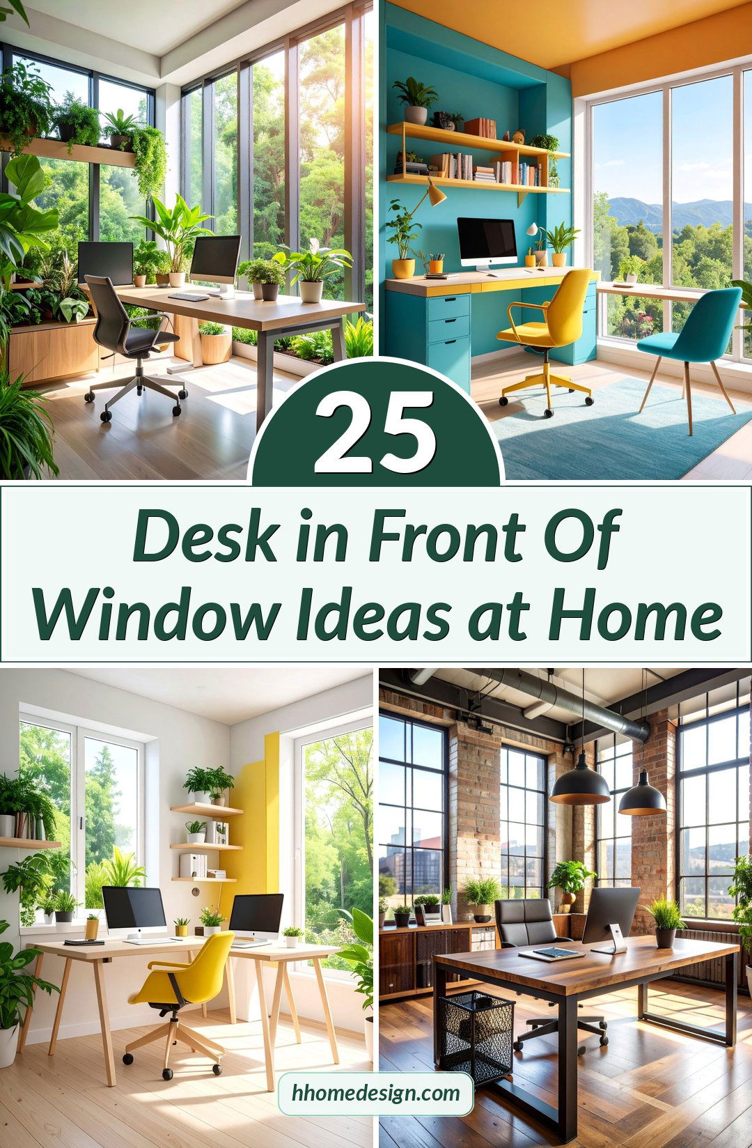 25 Desk in Front Of Window Ideas at Home