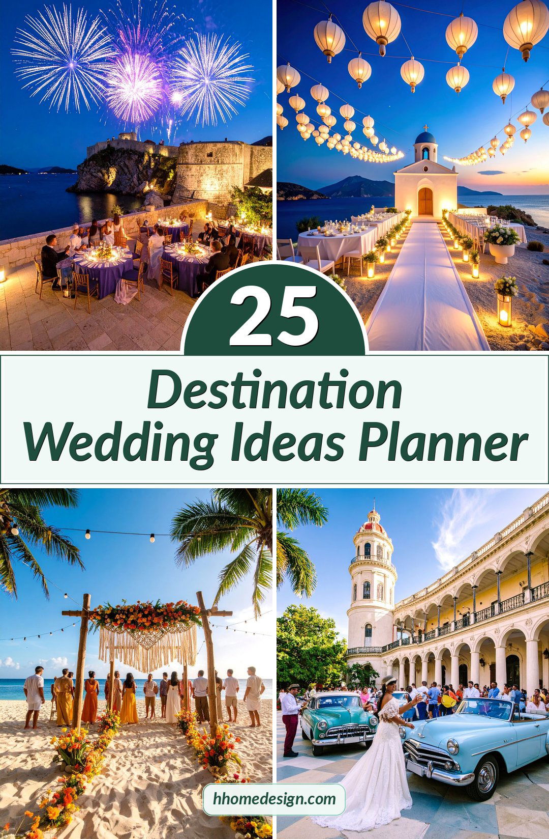 25 Destination Wedding Ideas Planner